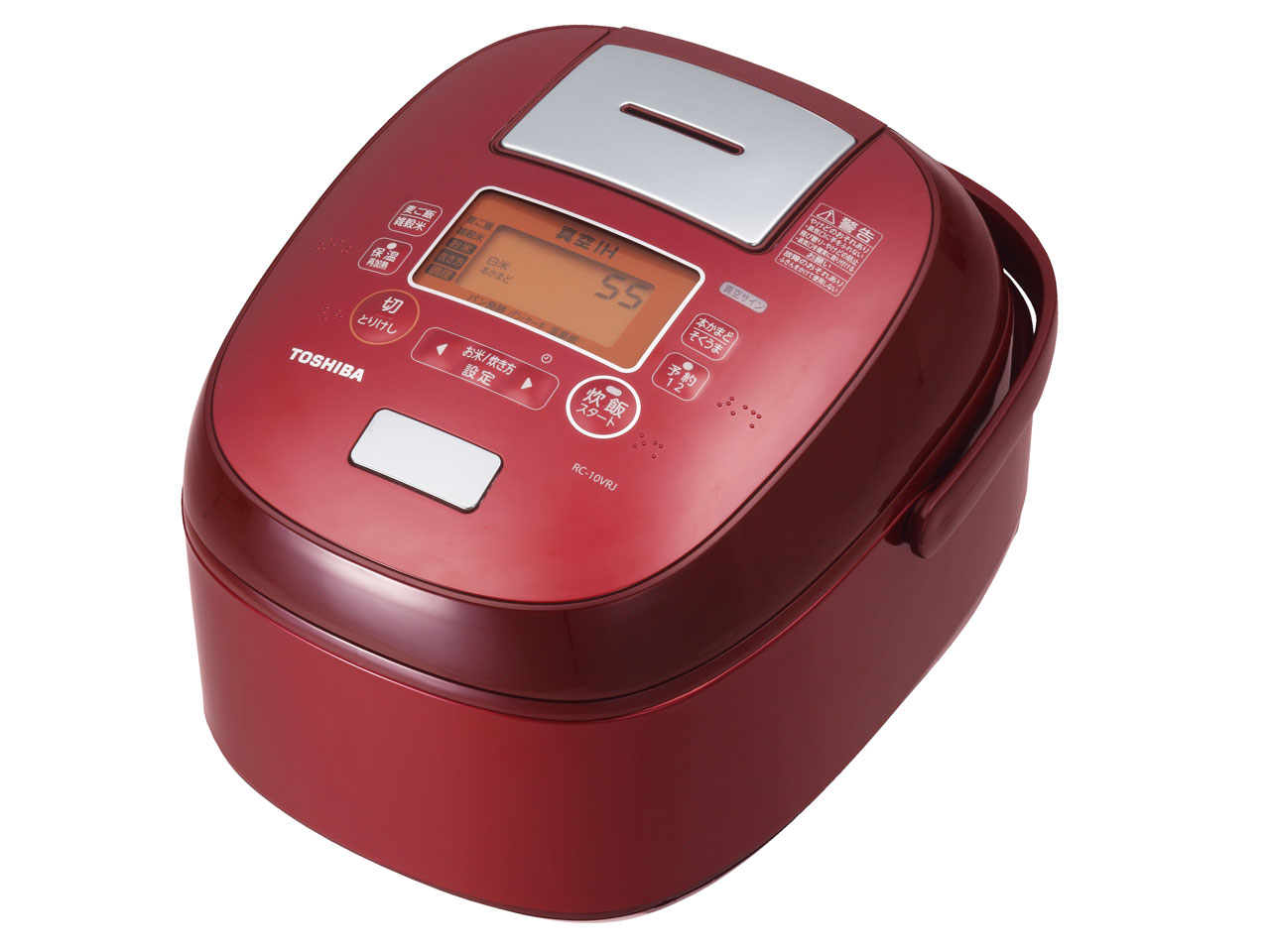 東芝 真空IH保温釜 RC-10VRJ(R) [グランレッド] 価格比較 - 価格.com