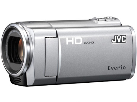 JVC Everio HDビデオカメラ ビクター、光学40倍ズームのビデオカメラ3