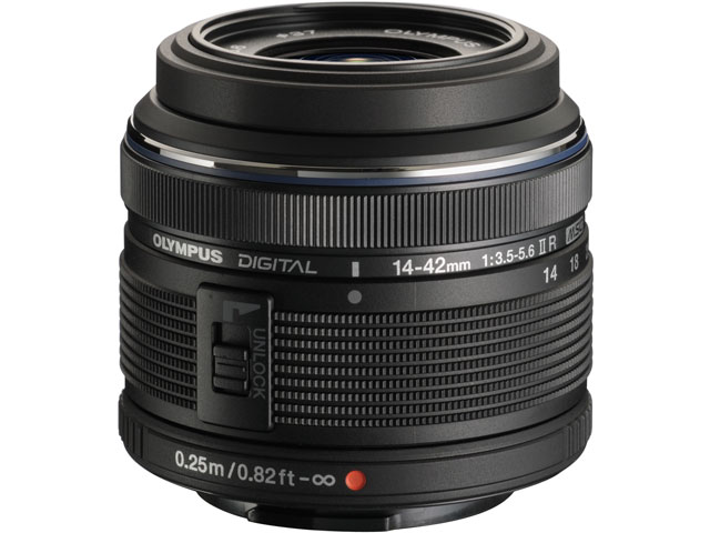 オリンパス M.ZUIKO DIGITAL 14-42mm F3.5-5.6 II R [ブラック] 価格