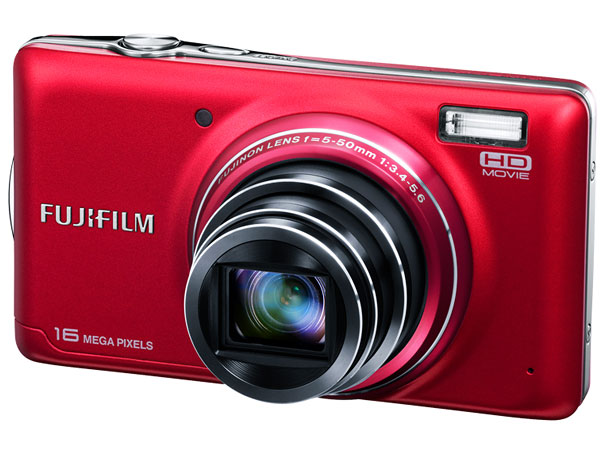 スマホ転送OK】FUJIFILM FinePix T400 レッド デジカメ 富士フイルム