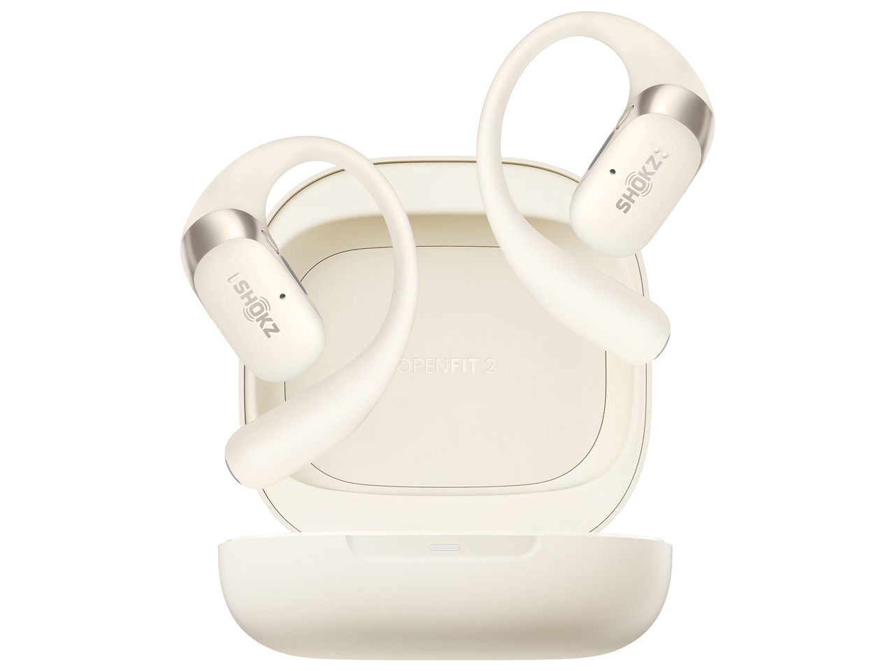 SHOKZ OPENFIT ワイヤレスイヤホン ベージュ 【公式通販】