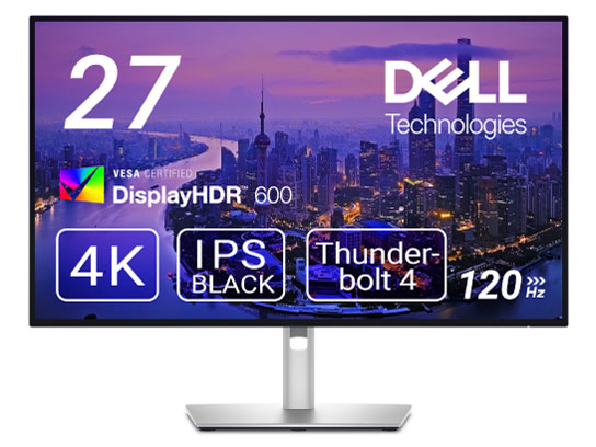Dell 27インチ 4Kモニター U2723QE-A Dell U2723QE [27インチ プラチナ