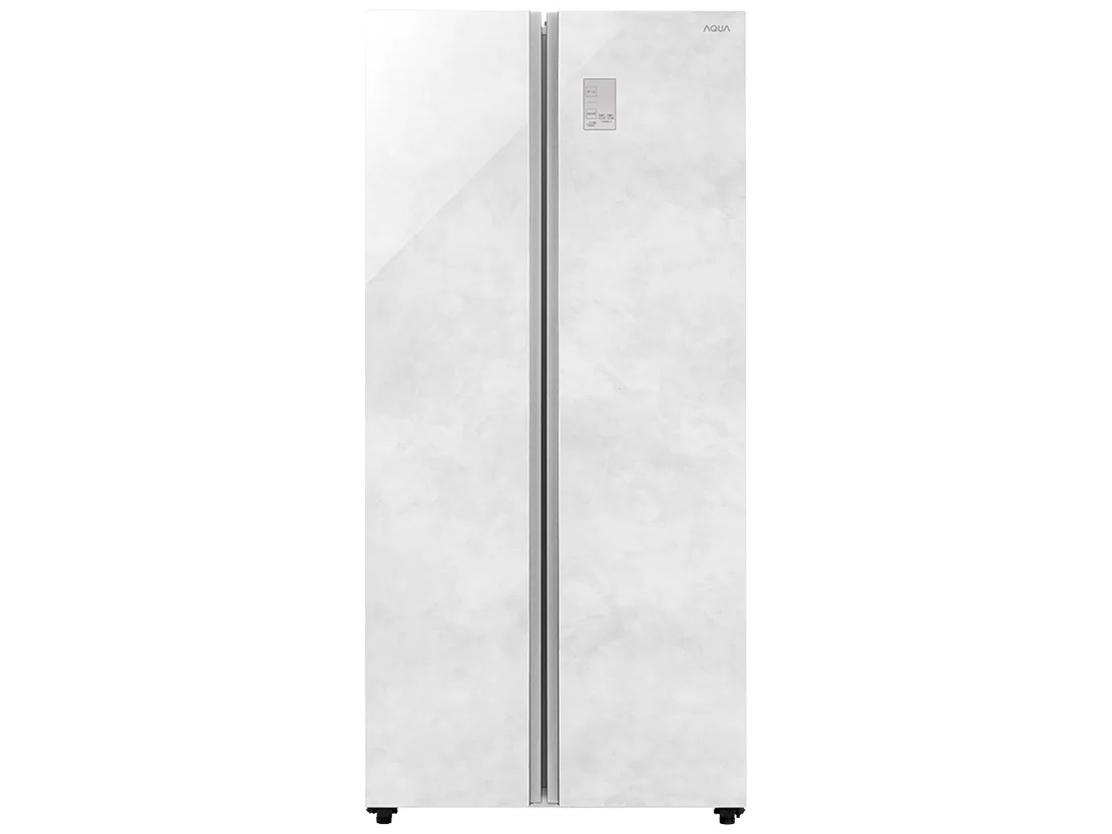 AQUA SIDE BY SIDE SBS48R DS 2024年製 AQUA AQR-SBS48R-DS [ダーク