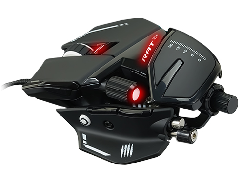 Mad Catz R.A.T.8+ Optical Gaming Mouse MR05DCINBL000-0J [ブラック