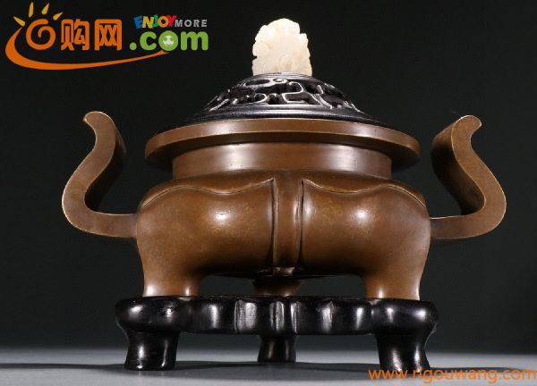 銅炉 古銅 香道 銅製 明代 三足銅炉 銅炉 古銅 香道 銅製 明代 三足銅