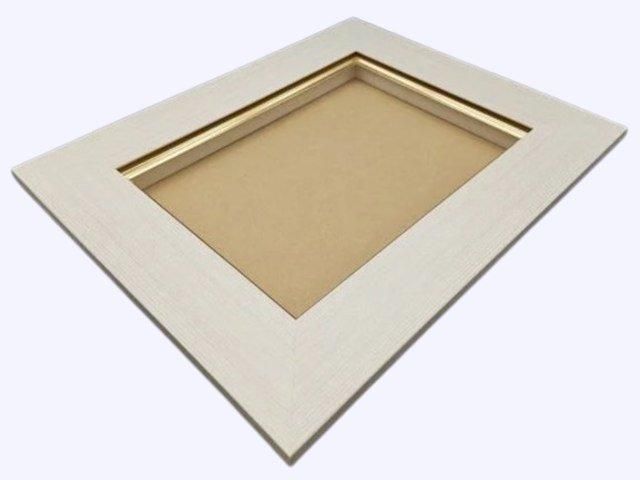 デュエット オフホワイト SM×3点set 油彩額縁 Arte Mondo デュエット