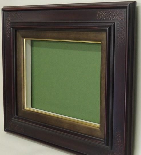 F20 額縁 ダークブラウン アクリル入り 【公式通販】