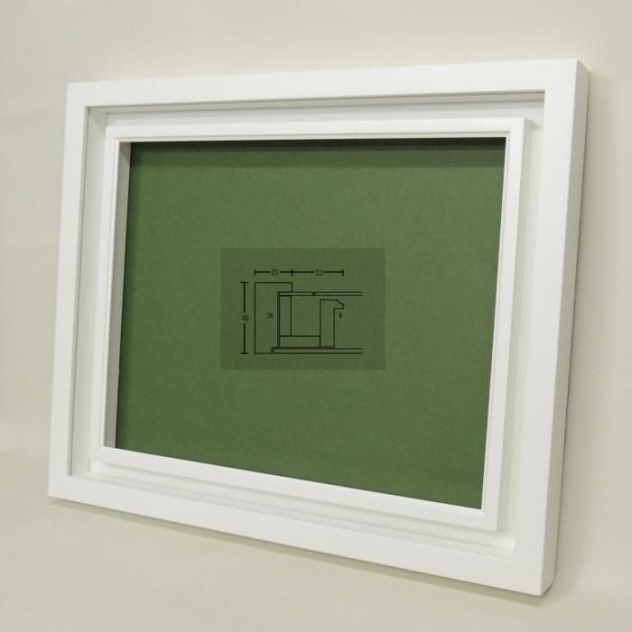 白いホリゾン油絵F10 (530×455mm)