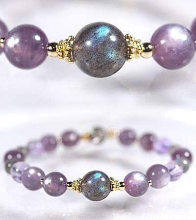 透明感がキュンとくる！ラブラドライトキャッツアイ4ct ブラック