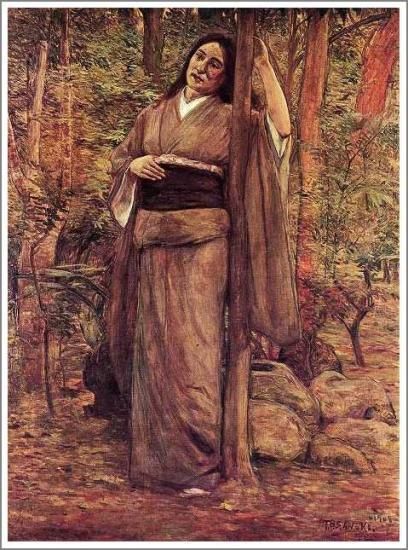 青木繁【秋声】 - 手描き 絵画（油絵複製画）販売のアート名画館