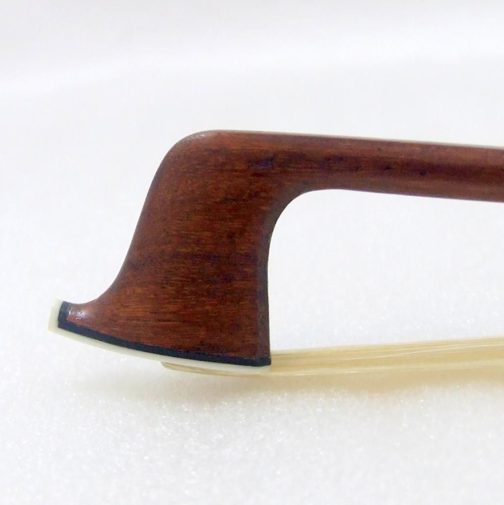 ドイツ製 無銘 バイオリン弓 62.2グラム 1900年頃 バイオリン 角弓 4/4