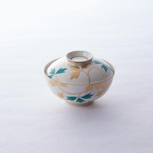 清水焼飯茶碗・手描き・