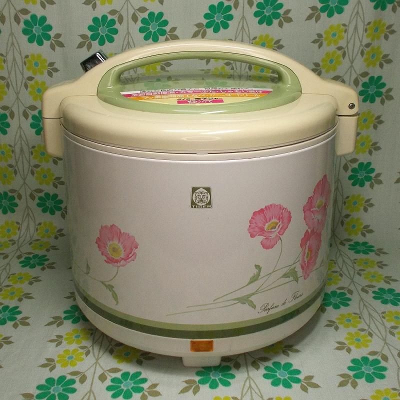 タイガー TIGER 電子ジャー JHD-1800 保温専用 花柄 展示品