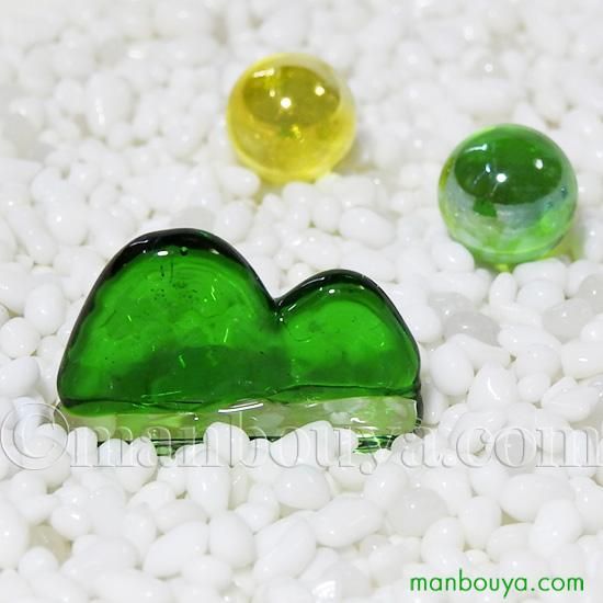 ミニチュア ガラス細工 景色 自然 グラススクエア プチシリーズ 山