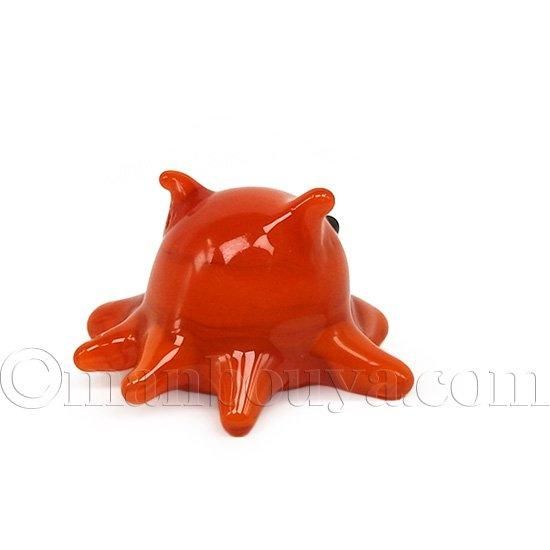 メンダコ グッズ ガラス細工 ミニチュア 深海魚 水族館 お土産 めん