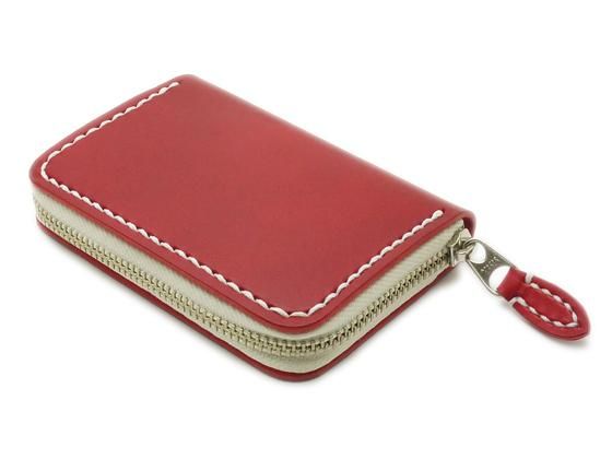 型紙】ラウンドファスナーミニウォレット 約8×11.5cm 厚さ2cm/Pkatagami409