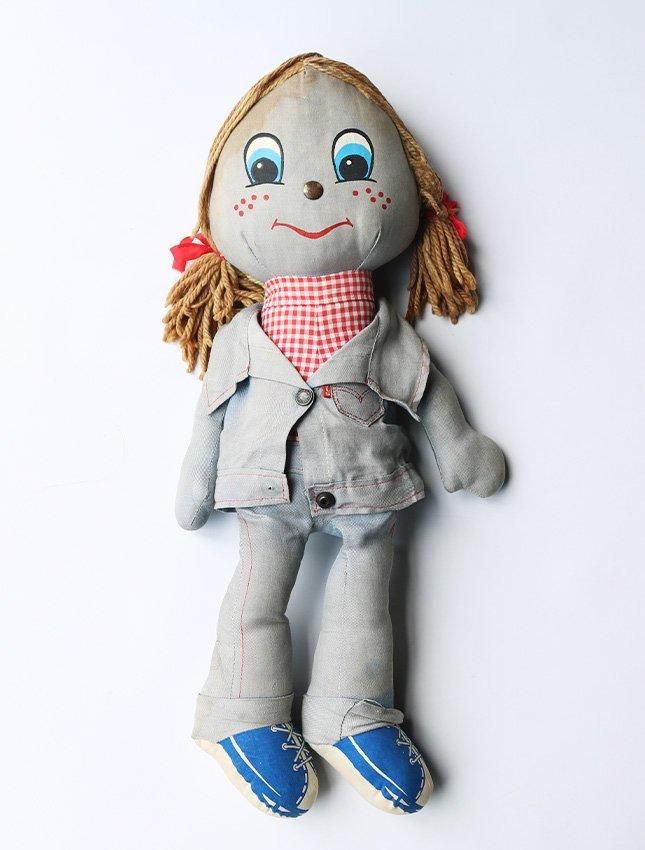 EARLY 70s LEVIS RAG DOLL SIZE L | ビッグEタブ付きラグドール