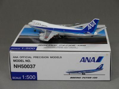 ANA Boeing 747SR-100 1:400模型 ANA (アナ) 模型 1/500 BOEING 747SR