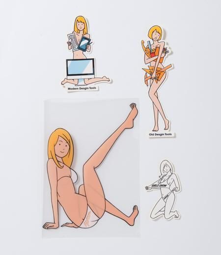 Yutanpo Shirane イラスト集 ステッカー セット Yutanpo Shirane