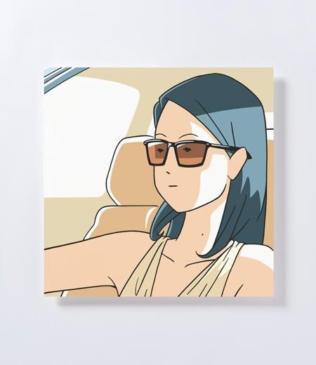 白根ゆたんぽ「Sunglasses, car」 - GALLERY SPEAK FOR