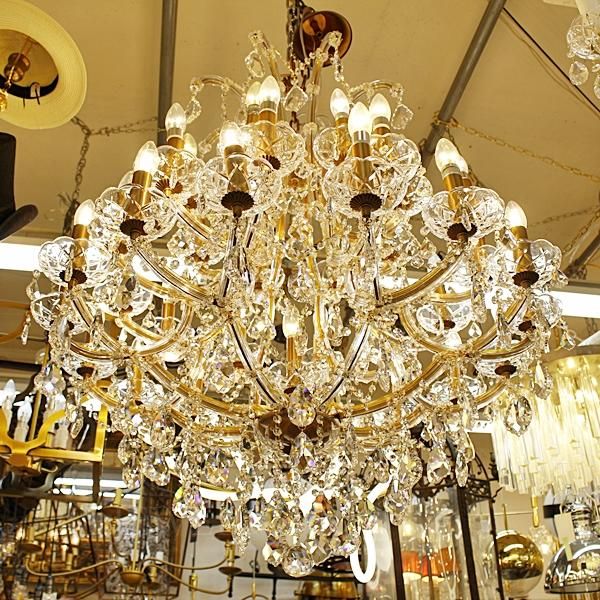 kinnik❤︎ クリスタルシャンデリア 多層構造 クリスタルシャンデリア