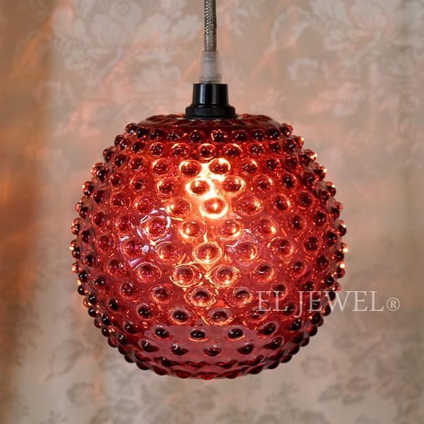 2台在庫有！】【chehoma】ベルギー製ガラスシェードペンダントライト