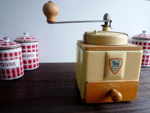 フランスプジョー コーヒーミル アンティーク フランス雑貨