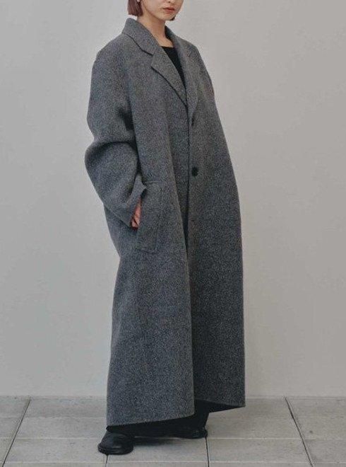 todayful ウールオーバーコート ブラック 36 近年モデル 人気 定番