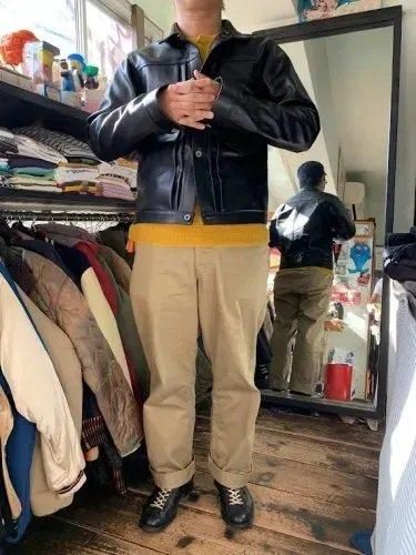 JELADO 44Leather Jacket(44レザージャケット) Horse hide Semi