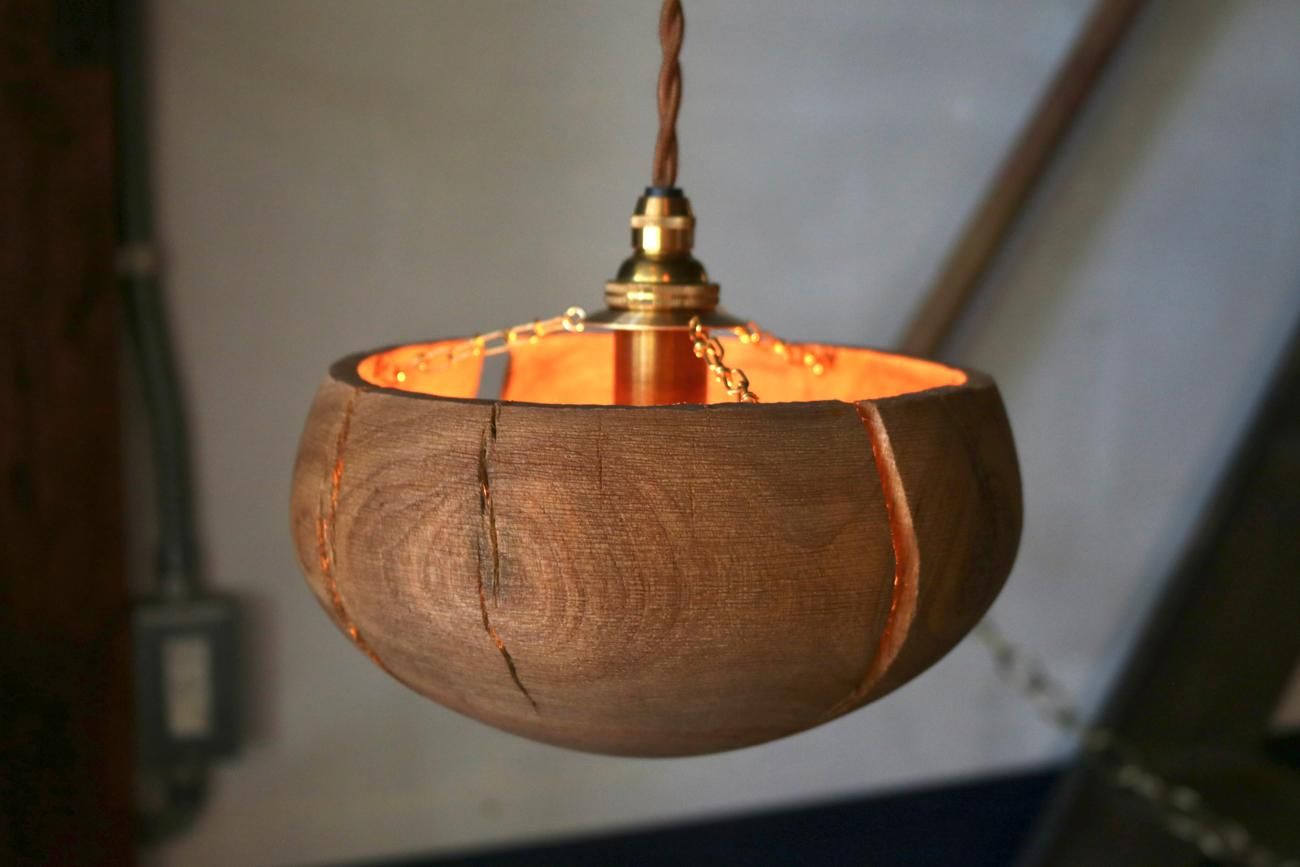 WALL -CRAFT & ANTIQUE- 中矢嘉貴 / カゴノキ アッパーランプシェード