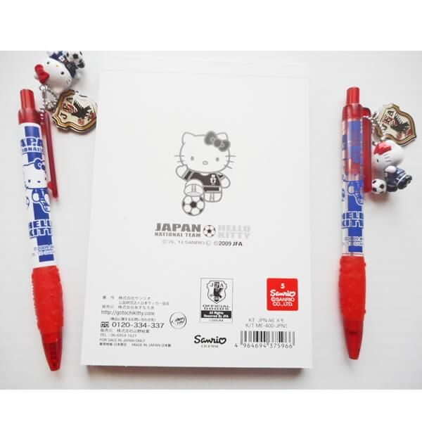 サッカー日本代表オフィシャルグッズ 日本代表エンブレム・キティ