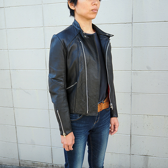 ロンジャン ライダース レディース 80年代 英国製 イギリス ヴィンテージ