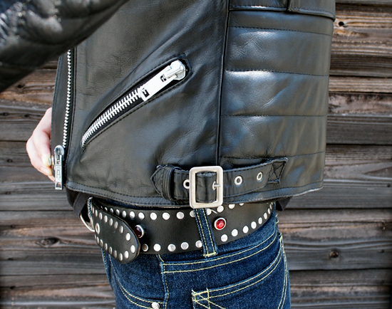 英国製 ヴィンテージ ケット (ケト) レザー モーターサイクル レザー