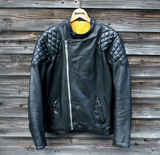 ハイウェイマン ライダース ロンジャン ブラック レザー リカルド