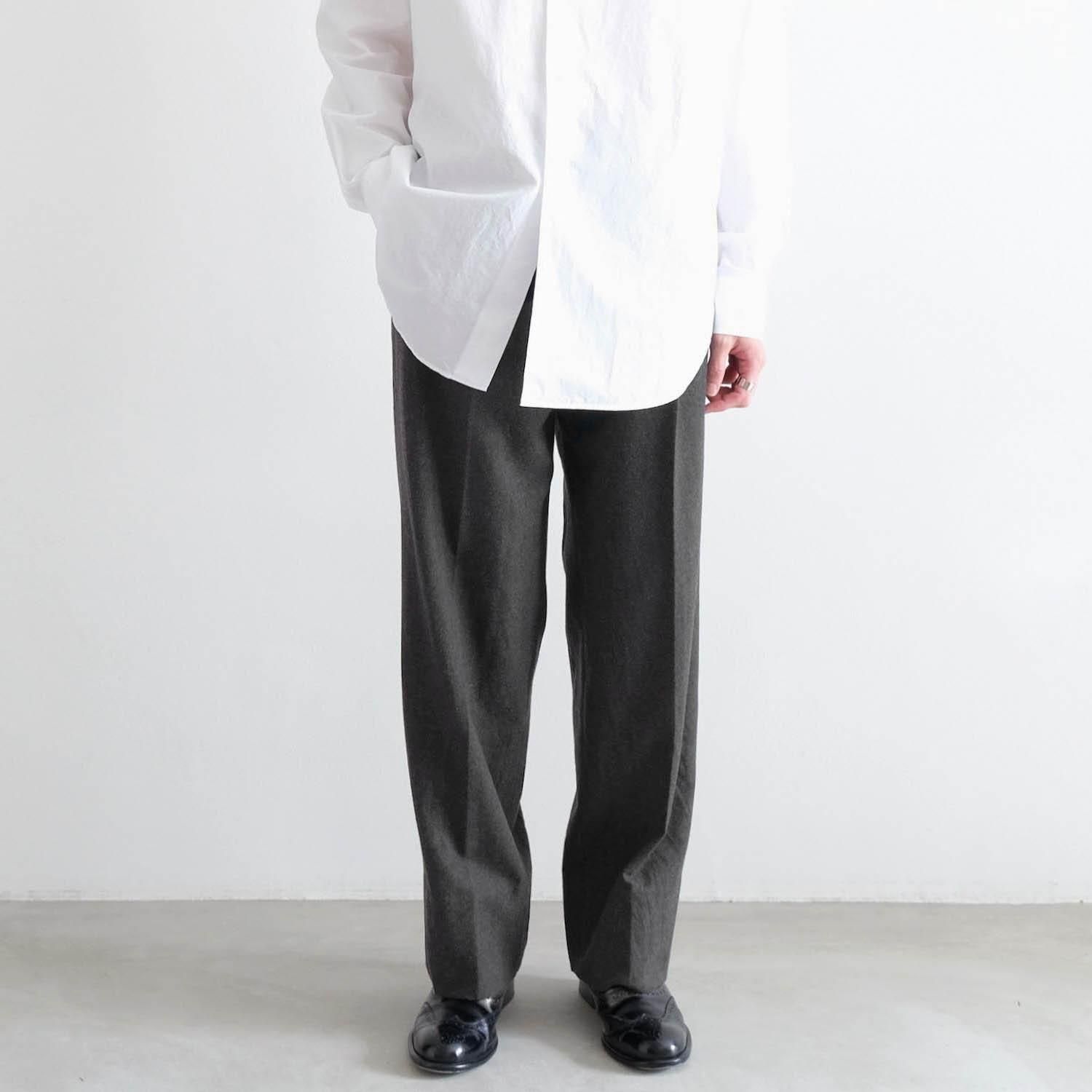 SET UP TROUSERS 2 [GRAY] - WUNDER 大阪 セレクトショップ 大阪梅田