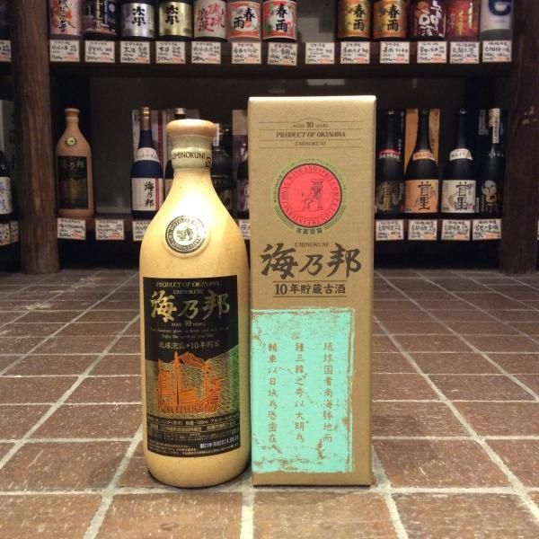 海乃邦10年43度720ml - 古酒家通販店