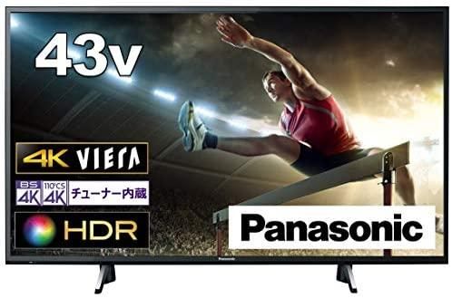 TH-43GX750｜パナソニック 43V型 4Kチューナー内蔵 液晶テレビ ビエラ