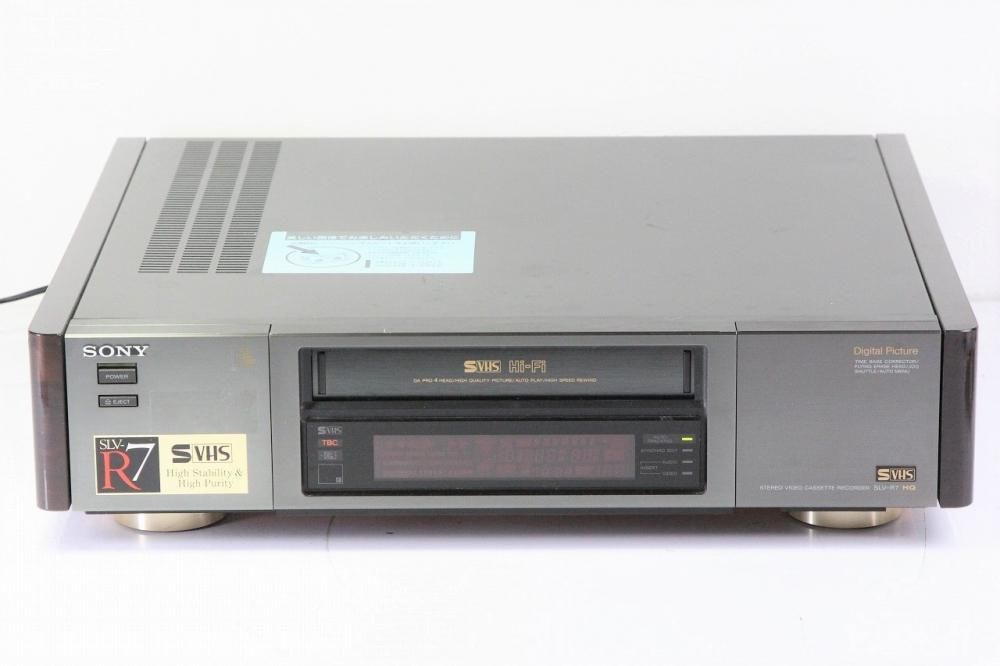 SLV-R7｜SONY S-VHS ビデオデッキ｜中古品｜修理販売｜サンクス電機