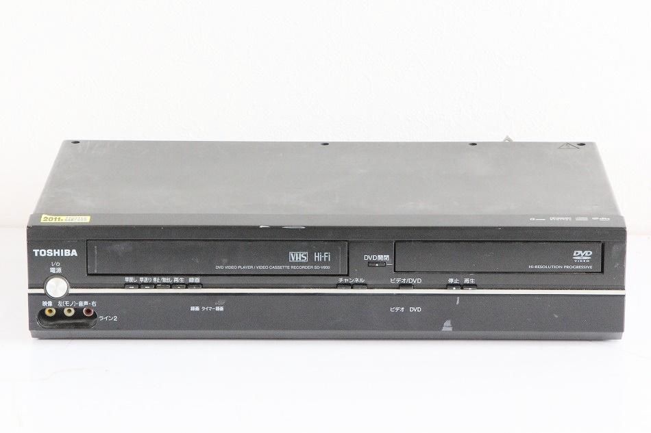 TOSHIBA SD-V800 DVD/VHSプレーヤー 【公式通販】
