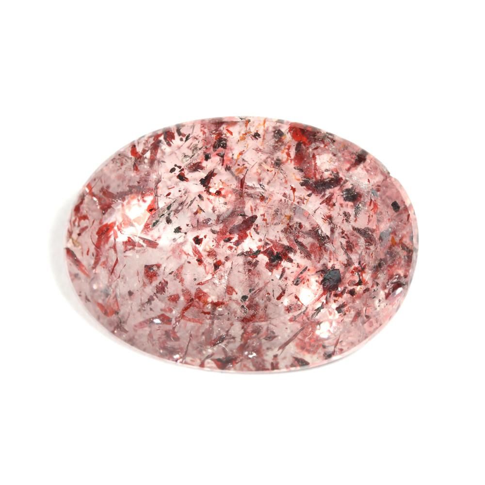 レピドクロサイト・イン・クォーツ オーバル・ミックス・カット ルース