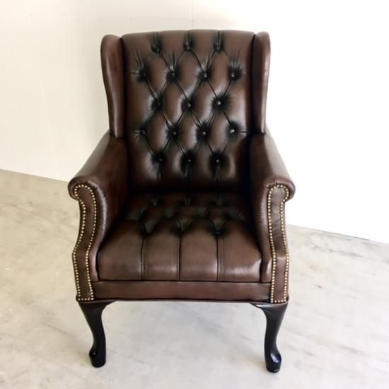 鎌倉アンティークスオリジナル！本革アームチェア - 鎌倉アンティーク