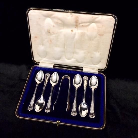 ANTICO】 ケーキサーバー / クリーム / シュガースプーン【純銀