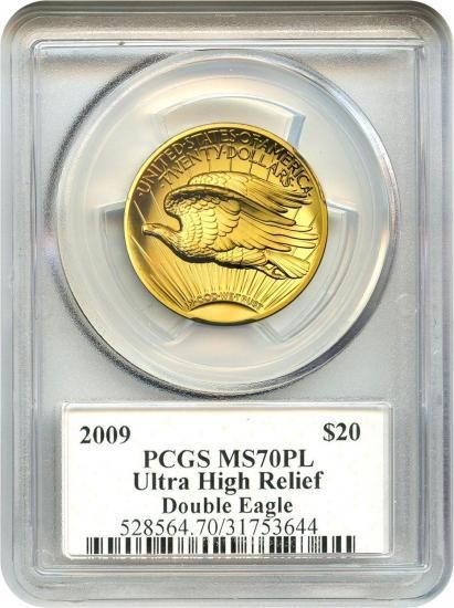 アメリカ 2009 20ドル セントゴーデンズ ウルトラハイリリーフ金貨 NGC