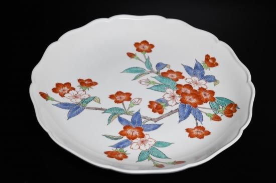 濁手酒井田柿右衛門様式人物文皿 【公式通販】