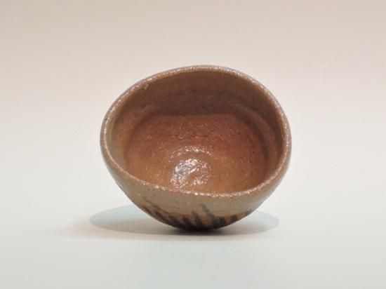 茶道具】中里重利作 彫唐津ぐい呑 希少品セール！本人作品◇絵唐津