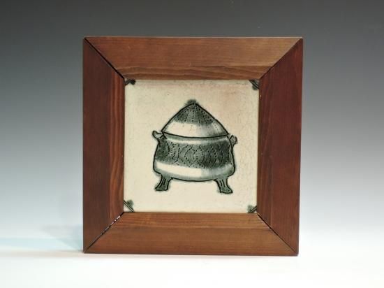 陶芸家船木研児船木研兒舩木陶板陶額鹿シカ民藝民芸