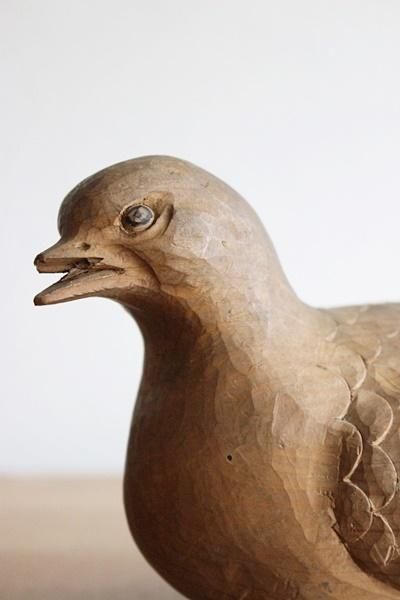 日本 古道具木彫の鳥 - アンティーク・古道具・暮らしの雑貨店 京都