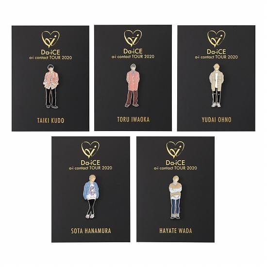 YUDAI PIN BADGE【Da-iCE a-i contact TOUR 2020】◎特典対象商品
