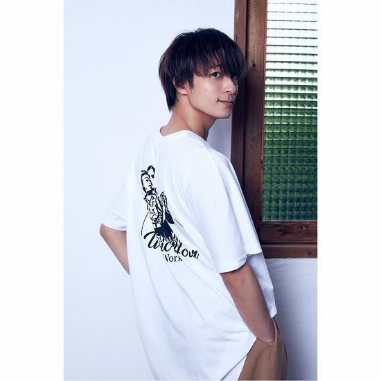Da-iCE和田颯 WHW Tシャツ 白 サイズM Da-iCE和田颯 WHW Tシャツ 白