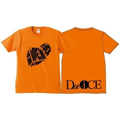 カラーTシャツ【オレンジ】 - Da-iCE (ダイス) OFFICIAL WEB STORE